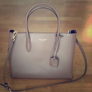 Kate Spade Eva medium top zip satchel